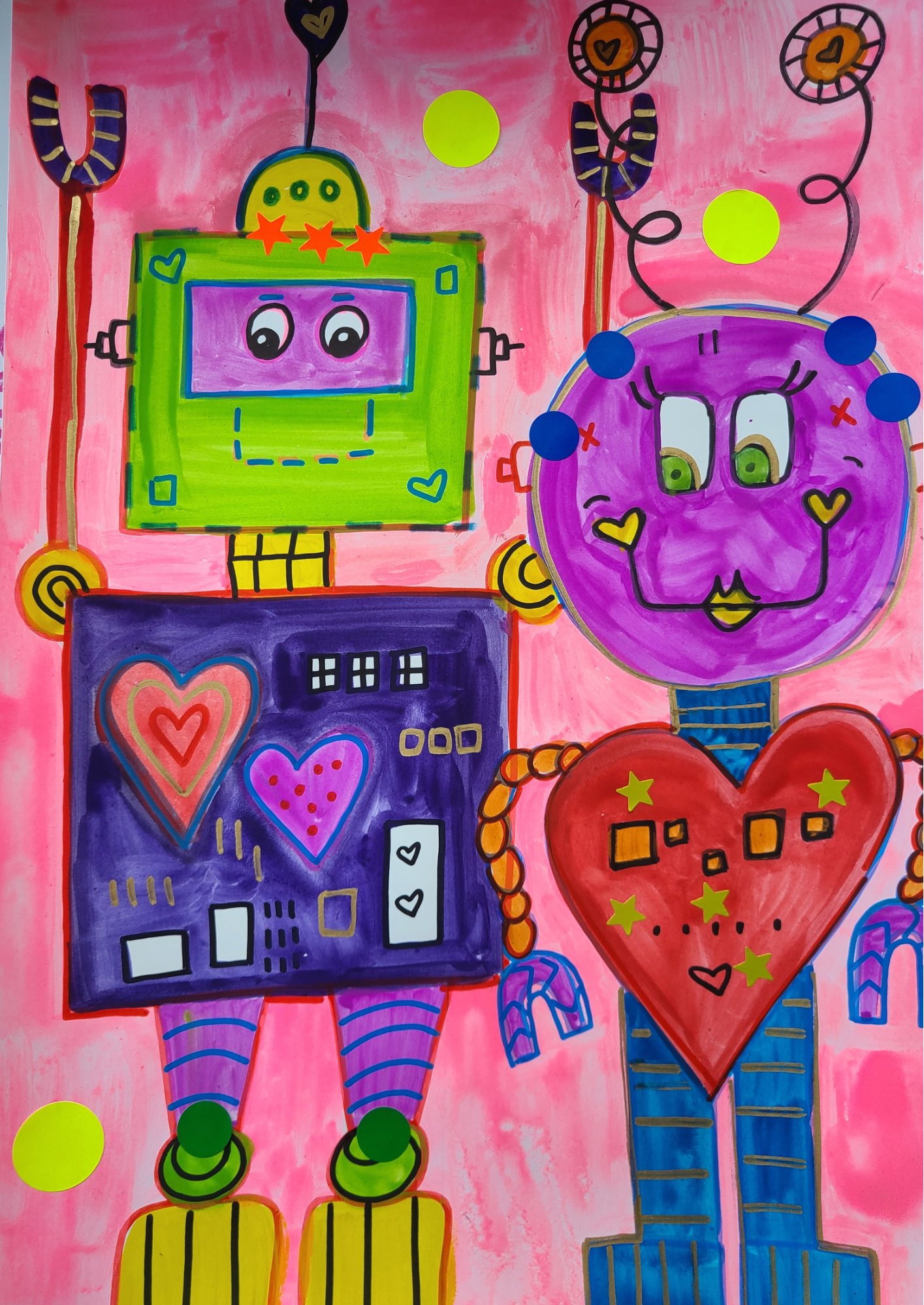 Robot Love Art Kit